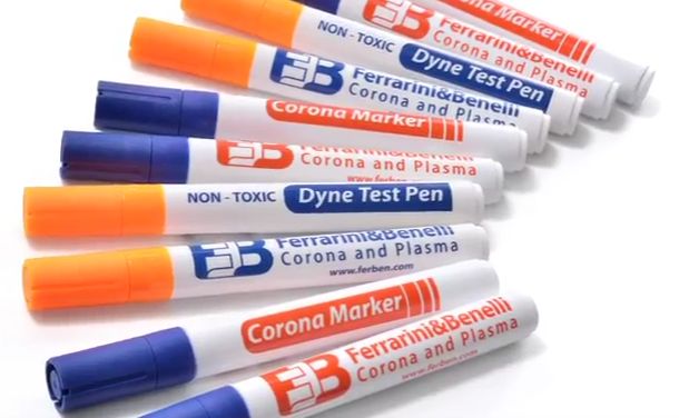 dyne test and corona marker