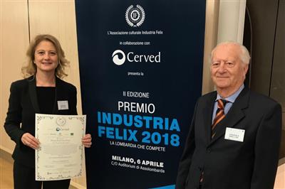 Felix Industry Award: best small-sized enterprise of Cremona